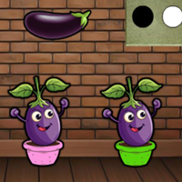 Free online flash games - 8b Brinjal Great Escape