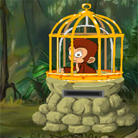Games2Jolly Monkey Rescue From Cage