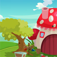 Games4King Cute Girl Rescue From Garden House