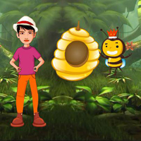 Free online flash games - Find Honey Bee Nest Treasure