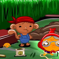 Free online flash games - Monkey Go Happy Stage 834