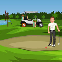 Free online flash games - Golf Ball Escape